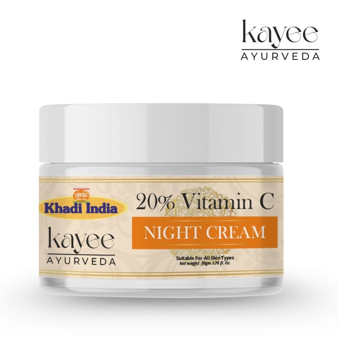 Kayee Ayurveda Vitamin C Night Cream 50gm