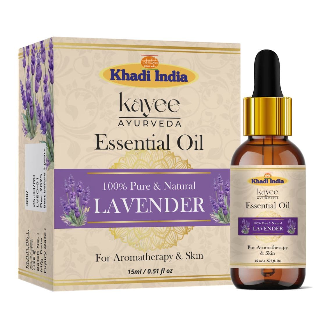 Kayee Ayurveda Lavender Essential oil 15ml