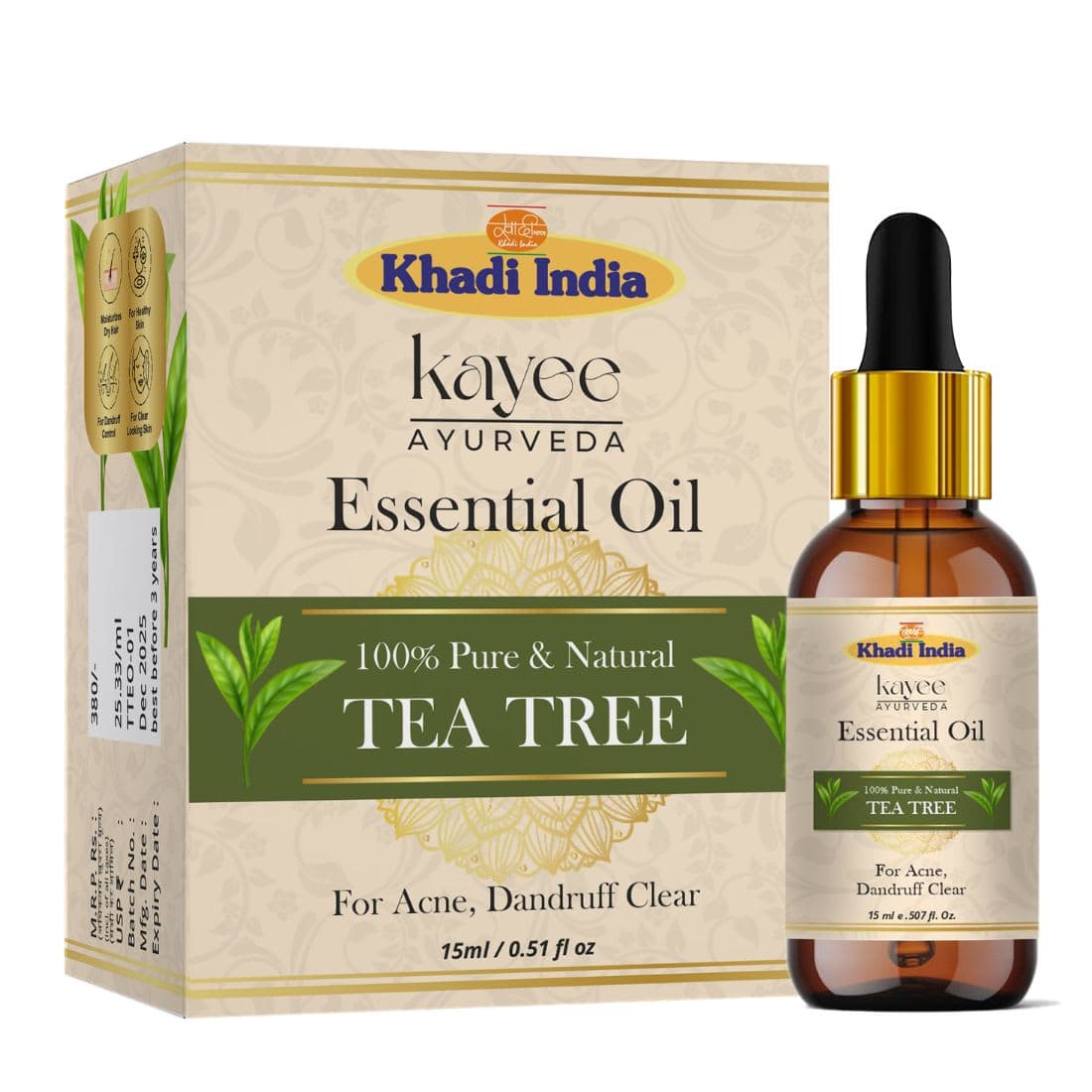 Kayee Ayurveda Tea Tree Essential oil 15ml