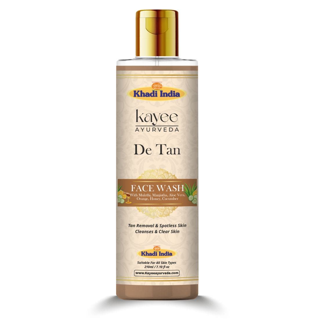 Kayee Ayurveda De-Tan Face Wash 210ml