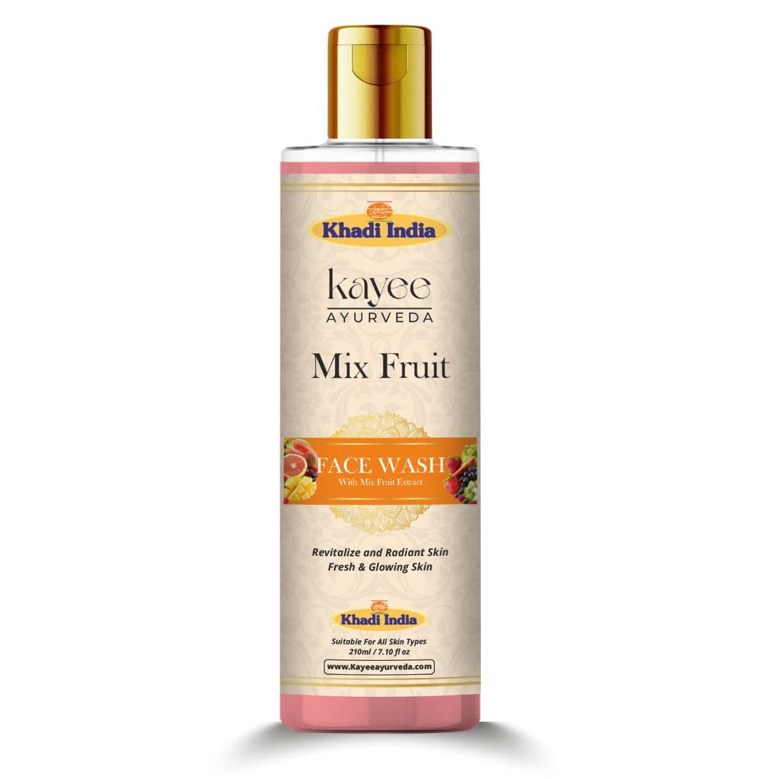 Kayee Ayurveda Mix Fruit Face Wash 210ml
