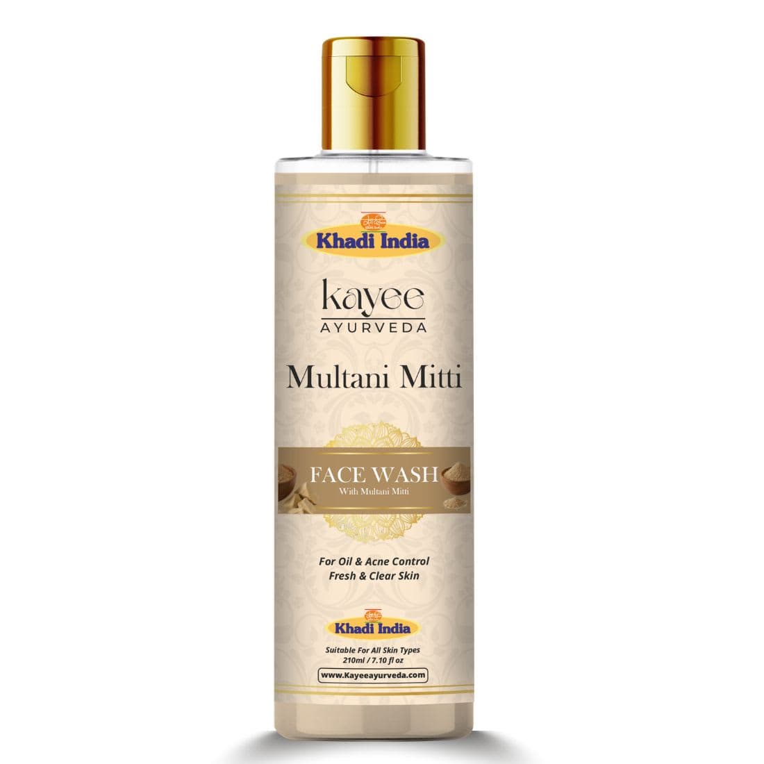 Kayee Ayurveda Multani Mitti Face Wash 210ml