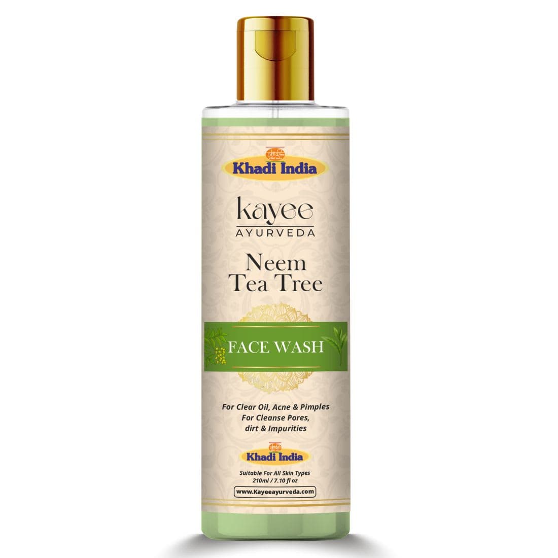 Kayee Ayurveda Neem & Tea Tree Face Wash 210ml
