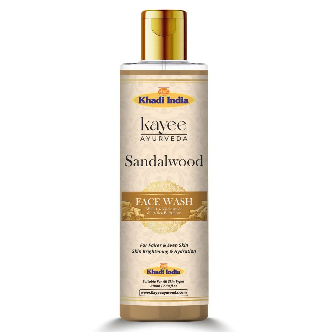Kayee Ayurveda Sandalwood Face Wash 210ml