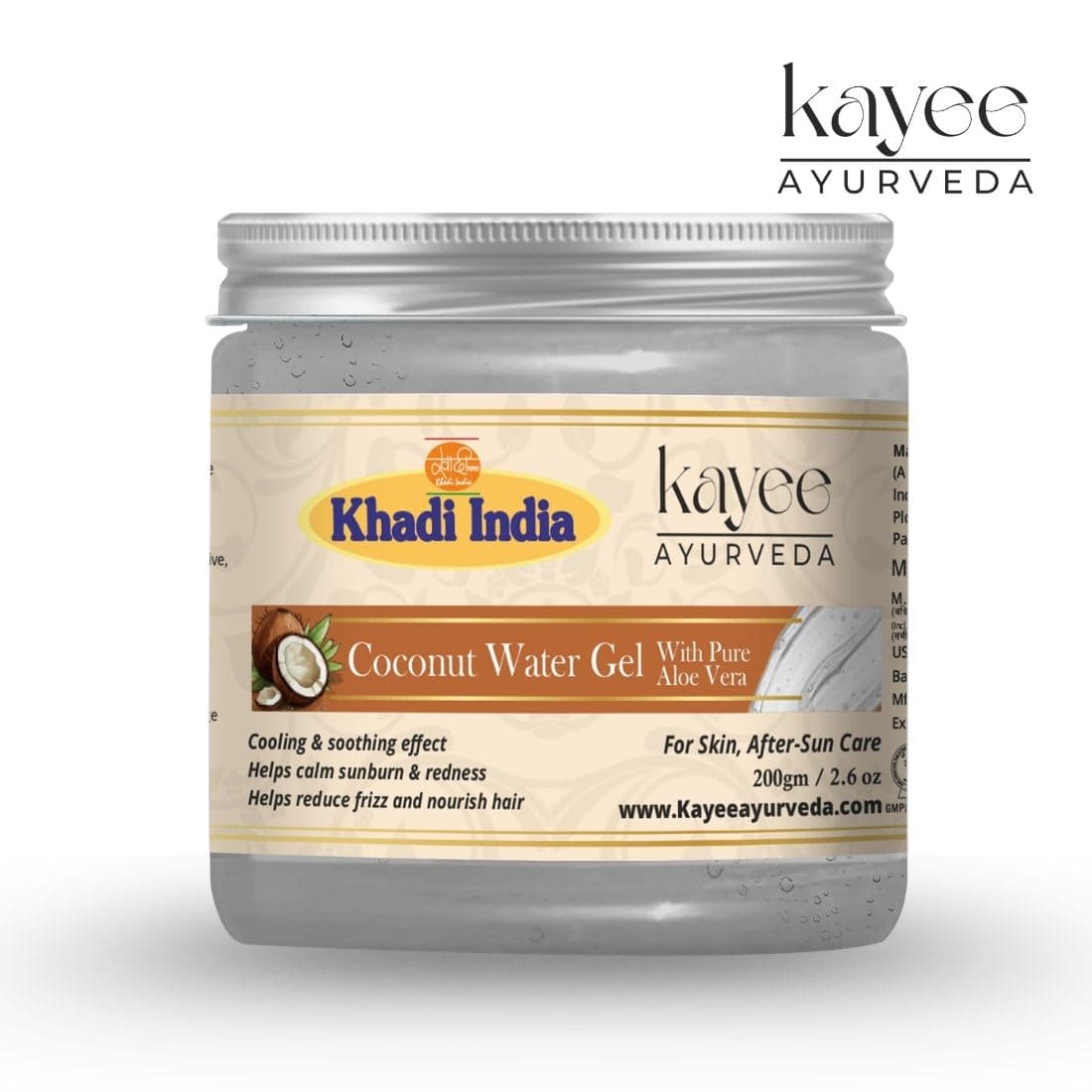 Kayee Ayurveda Coconut Water Gel 200gm