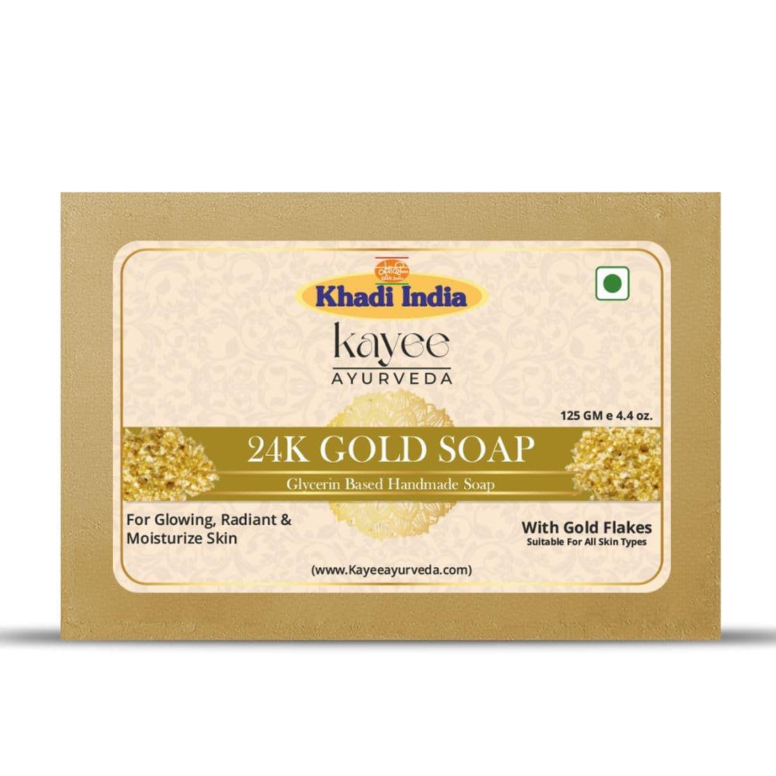 Kayee Ayurveda 24K Gold Soap 125gm