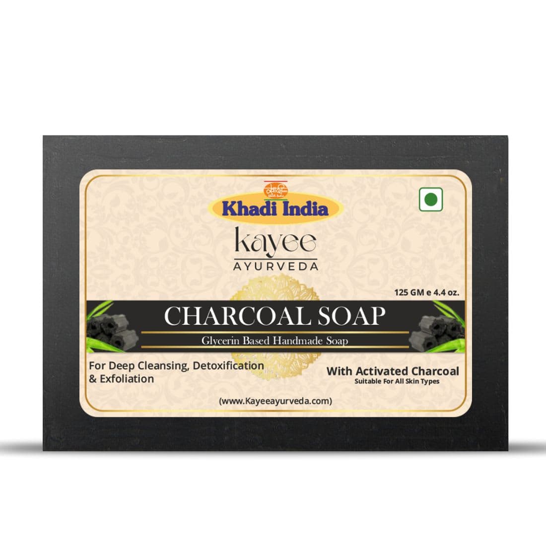 Kayee Ayurveda Charcoal Soap 125gm