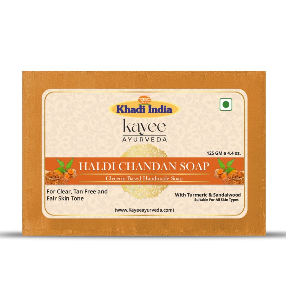 Kayee Ayurveda Haldi Chandan Soap 125gm
