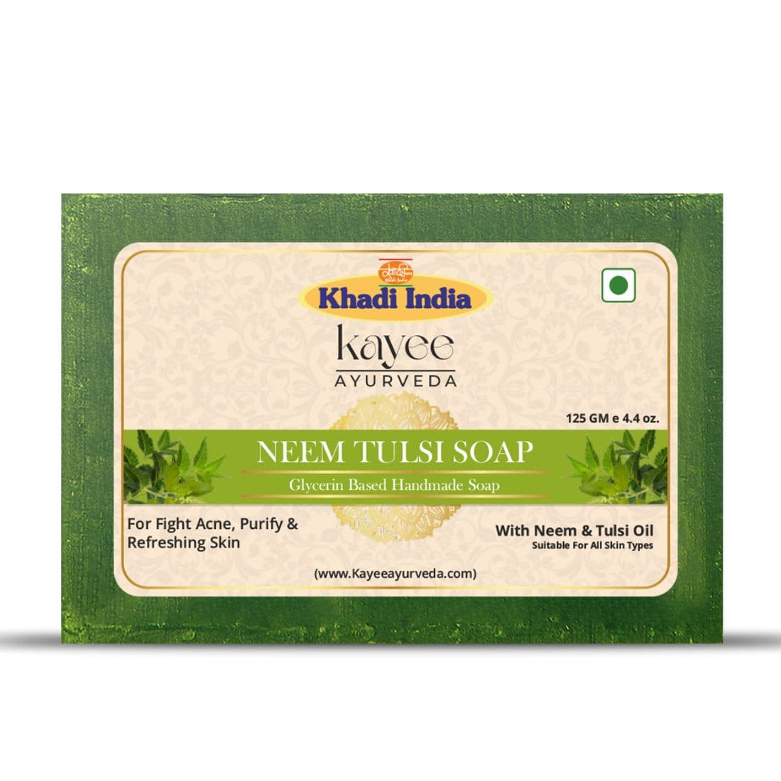 Kayee Ayurveda Neem Tulsi Soap 125gm