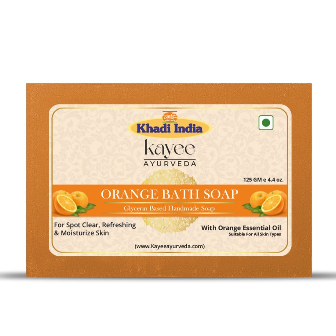 Kayee Ayurveda Orange Soap 125gm